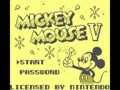 Mickey Mouse V - Mahou no Stick (Jpn)
