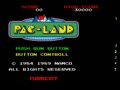 Pac-land (Japan) - Screen 1