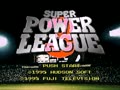 Super Power League 3 (Jpn) - Screen 2