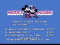 Mickey Mousecapade (USA) - Screen 1