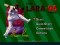 Brian Lara Cricket 96 (Euro, 199604) - Screen 1