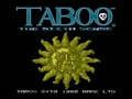 Taboo - The Sixth Sense (USA) - Screen 2