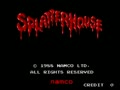 Splatter House (World new version) - Screen 1