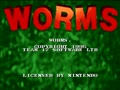 Worms (Euro) - Screen 1