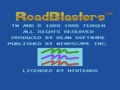RoadBlasters (Euro) - Screen 1