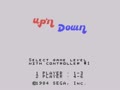 Up'n Down - Screen 1
