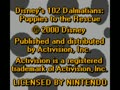 Disney's 102 Dalmatians - Puppies to the Rescue (Euro, USA) - Screen 1