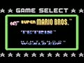 Super Mario Bros. / Tetris / Nintendo World Cup (Euro) - Screen 1