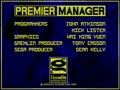 Premier Manager (Euro) - Screen 2