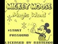 Mickey Mouse - Magic Wand (Euro, USA)