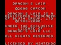 Dragon's Lair (Euro, USA) - Screen 1