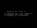 Breath of Fire II (USA, Prototype) - Screen 1