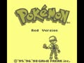 Pokémon - Red Version (Euro, Aus, USA)