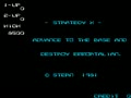 Strategy X (Stern Electronics) - Screen 1