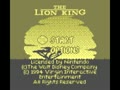 The Lion King (USA) - Screen 2