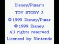 Toy Story 2 (Euro, USA) - Screen 1