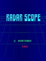 Radar Scope (TRS01) - Screen 2