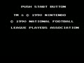 NES Play Action Football (USA) - Screen 2