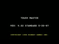 Touchmaster 2000 (v4.02 Standard) - Screen 1