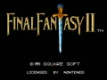 Final Fantasy II (USA, Rev. A) - Screen 1