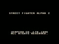 Street Fighter Alpha 2 (Euro) - Screen 1