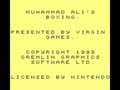 Muhammad Ali's Boxing (Euro, USA) - Screen 2