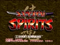 Samurai Spirits (Jpn) - Screen 2