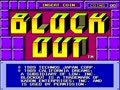 Block Out (Japan) - Screen 1