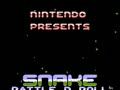 Snake Rattle 'n Roll (Euro) - Screen 1