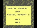 Mortal Kombat I & II (Jpn) - Screen 2