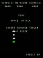 Space Attack (bootleg of Space Invaders) - Screen 1