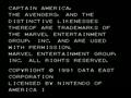 Captain America and the Avengers (USA) - Screen 1