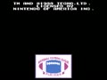 Tecmo Bowl (USA, Prototype) - Screen 1