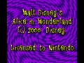 Alice in Wonderland (USA) - Screen 1