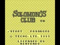 Solomon's Club (Euro)