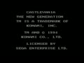 Castlevania - The New Generation (Euro, Prototype) - Screen 1