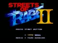 Streets of Rage II (Euro) ~ Bare Knuckle II - Shitou e no Chingonka (Jpn)