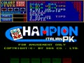 Champion Italian PK (bootleg, blue board) - Screen 1