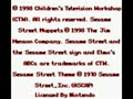 Elmo's ABCs (USA) - Screen 1