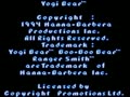 Yogi Bear's Cartoon Capers (Euro) - Screen 1