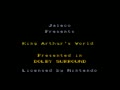 King Arthur's World (Euro) - Screen 1