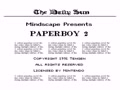 Paperboy 2 (USA) - Screen 1