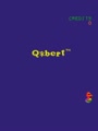 Q*bert (early test version) - Screen 1