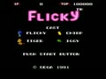 Flicky (Euro, USA) - Screen 4