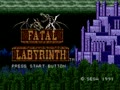 Fatal Labyrinth (Euro, USA) - Screen 4