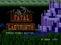 Fatal Labyrinth (Euro, USA) - Screen 5