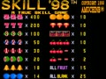 Skill '98 (ver. s98-1.33) - Screen 1
