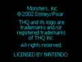 Monsters, Inc. (Euro, English / Spanish / Dutch) - Screen 1