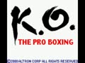 K.O. - The Pro Boxing (Jpn)