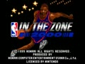 NBA In the Zone 2000 (Euro) - Screen 2